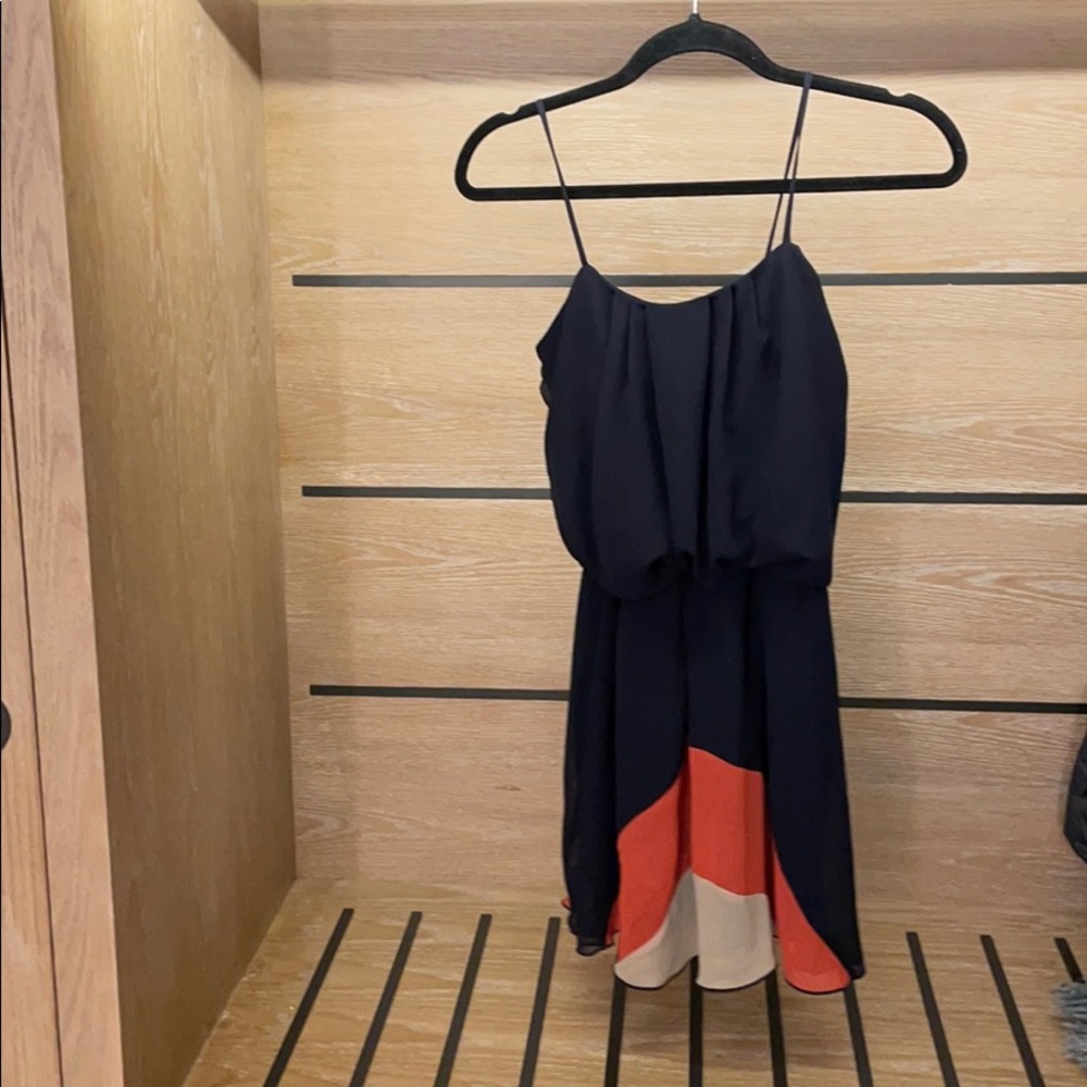 Navy blue dress